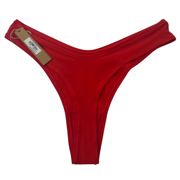 SKIMS Fits Everybody Dipped Thong Lot of 2 Sugar Plum Ruby 2X - Picture 8 of 11